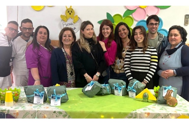 Adi Scarl di Gela dona colombe pasquali agli anziani della Casa di riposo “Giugno” di Niscemi 